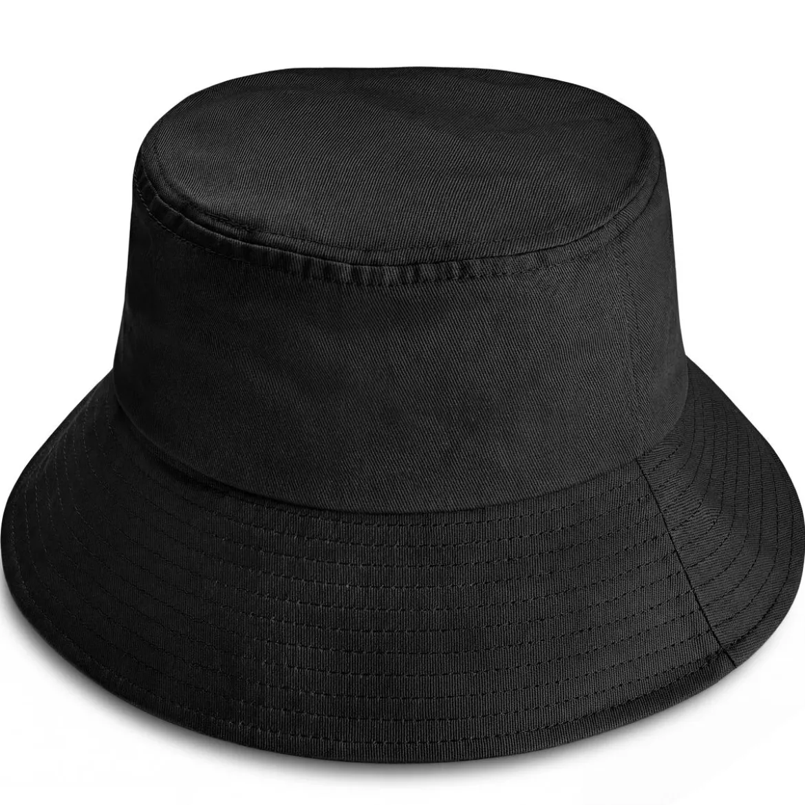Waykins | Czarny klasyczny bucket hat