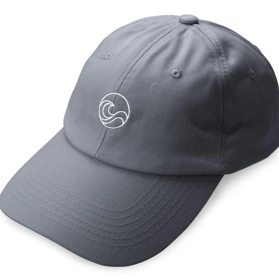 Waykins | Kobaltowa czapka bawełniana z logo