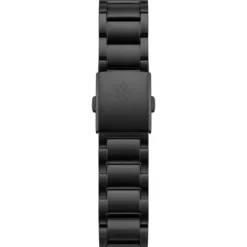 Yves | 20mm czarny pasek do zegarka ze stali nierdzewnej