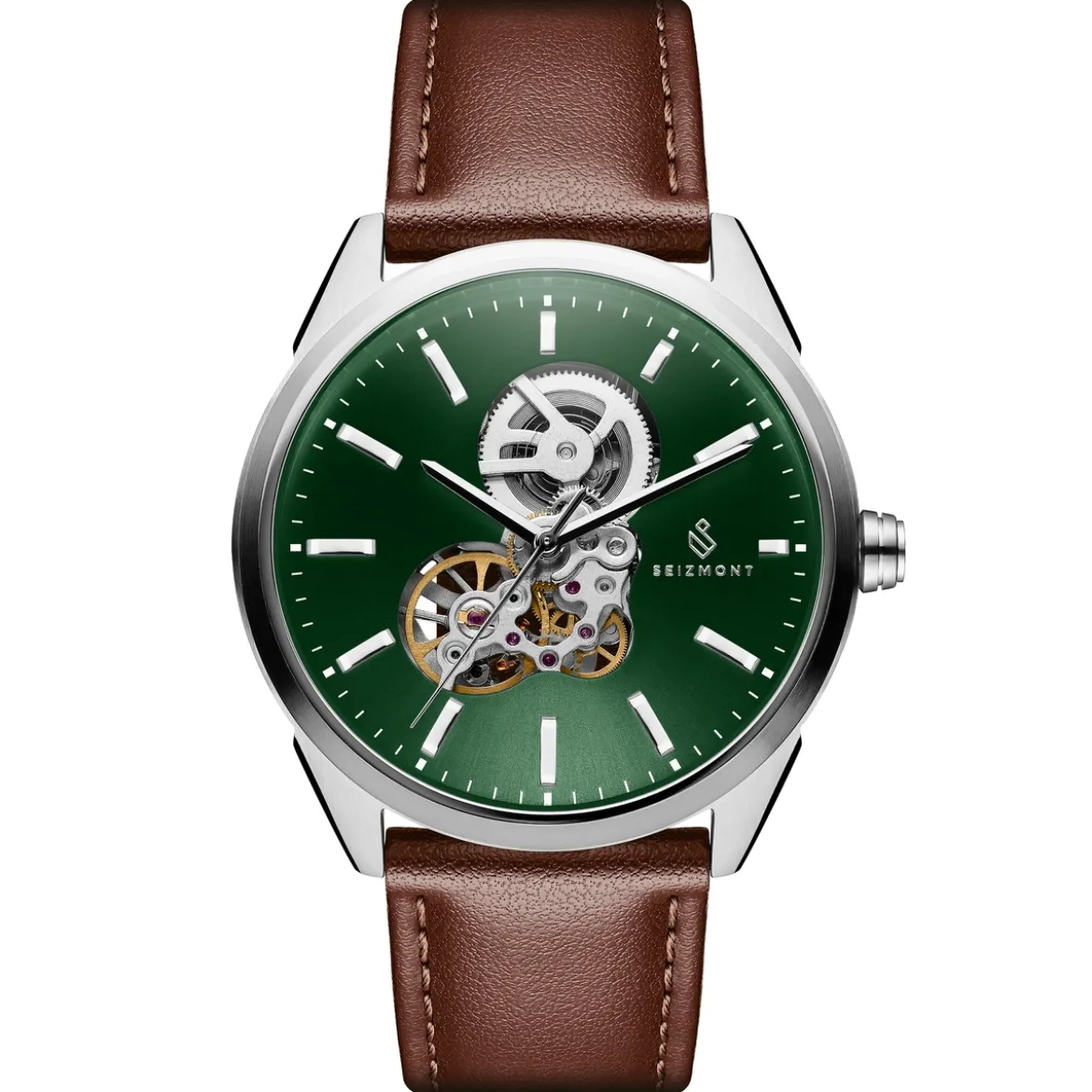 Zegarek automatyczny z widocznym mechanizmem Tony Cor