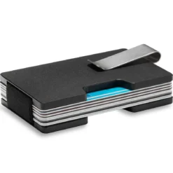 Zestaw etui na karty blokującego RFID i klipsa do pieniędzy