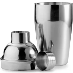 Zestaw shaker do drinków ze stali nierdzewnej deluxe